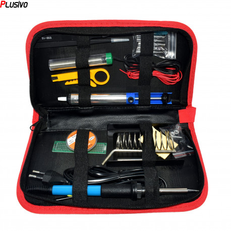 Plusivo Soldering Iron Kit for Electronics (EU Plug type)