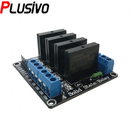 4 Solid State Relays Module (240 V, 2 A)