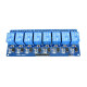 Blue Optoisolated 8 Relay Module