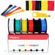 Hookup Wire Kit (6 colors, 20 m each, AWG 30, Stranded Wire) Silicone Jacket