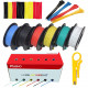 Hookup Wire Kit (6 colors, 20 m each, AWG 30, Stranded Wire) Silicone Jacket