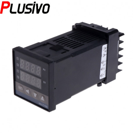 REX-C100FK02-V*AN Temperature Controller (K Type Input, Solid State Relay Output)