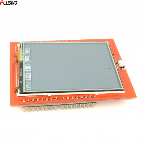 2.4'' LCD Shield for Arduino with Extra Connector
