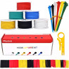 Hookup Wire Kit (6 colors, 5 m each, AWG 18, Stranded Wire) Silicone Jacket