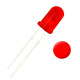 5 mm Red LED with Difused Lens