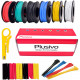 Hookup Wire Kit (6 colors, 7 m each, AWG 22, Stranded Wire) Silicone Jacket