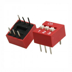 Red DIP Switch (3p)