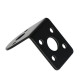 Black Pair of Gripping Clamps for 25 mm Engines