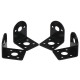 Black Pair of Gripping Clamps for 25 mm Engines