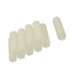 M2 White Plastic Hexagonal Pilar (7 mm)