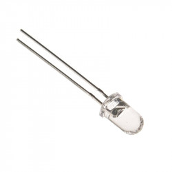 5 mm White LED with Clear Lens