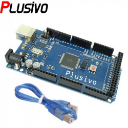 MEGA 2560 Board compatible with Arduino (ATmega2560 + ATmega16u2) + 50 cm Cable