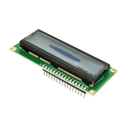 5V LCD with Blue Backlight with Soldered Pins (1602)