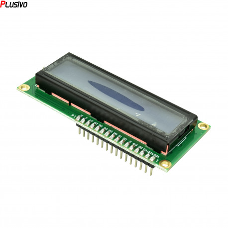 1602 LCD Module with 5 V Blue Backlight and Pins