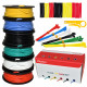 Hookup Wire Kit (6 colors, 5 m each, AWG 18, Solid Wire) PVC Jacket
