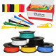 Hookup Wire Kit (6 colors, 5 m each, AWG 18, Solid Wire) PVC Jacket
