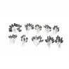 100pcs 10 Values 0.22 uF - 470 uF Aluminum Electrolytic Capacitor Assortment Kit Set Pack