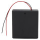 Battery Case with Cover (4 x R6)