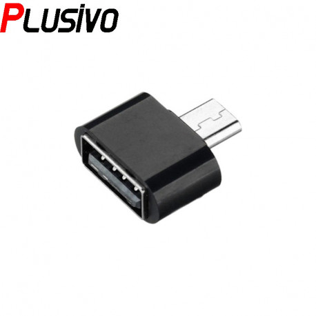 Black USB 2.0 to Micro USB Adapter