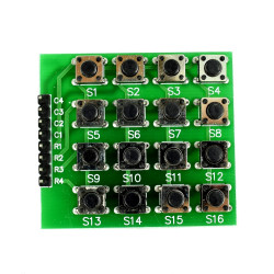 4x4 Push Button Keyboard Matrix
