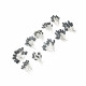 120pcs 12 values 0.22UF-470UF Aluminum electrolytic capacitor assortment kit set pack