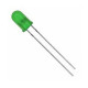 5 mm Green LED with Difused Lens
