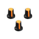 Orange Potentiometer Knob