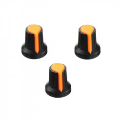 Orange Potentiometer Knob