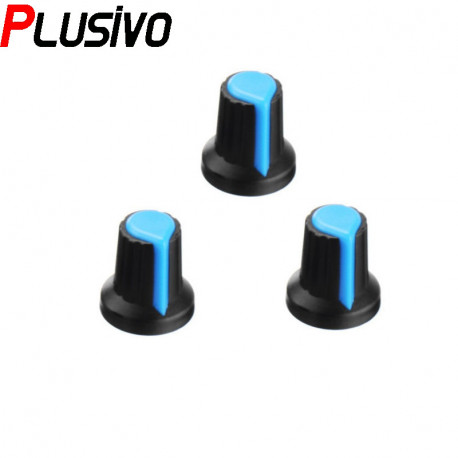 Blue Potentiometer Knob