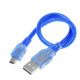 30 cm USB AM-B Mini Blue Cable for Arduino Nano