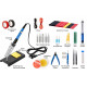 Plusivo Soldering Kit with Diagonal Wire Cutter (220-230 V, Type A Plug)