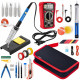 Soldering Iron Kit with Digital Multimeter