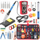 Soldering Iron Kit with Digital Multimeter