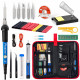 Plusivo Soldering Iron Kit for Electronics (US Plug type)