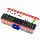 Plusivo 3mm and 5mm Diffused LED Light Emitting Diode Assortment Kit